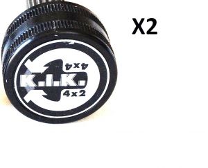 POMELLi  pomello  PER MOZZI RUOTA LIBERA PANDA 4X4 PER INSERIRE E DISINSERIRE LA TRAZIONE