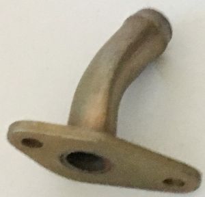 Tubo in ferro piccolo curvo riscaldamento .testata lada niva 1.6-1.7