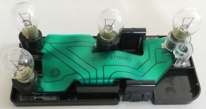 CIRCUITO PORTA LAMPADE FANALE POSTERIORE NINA 1.7 1.9 D  