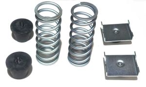 Molle rialzi fiat  doblo' compensatrici di carico +supporti posteriore  